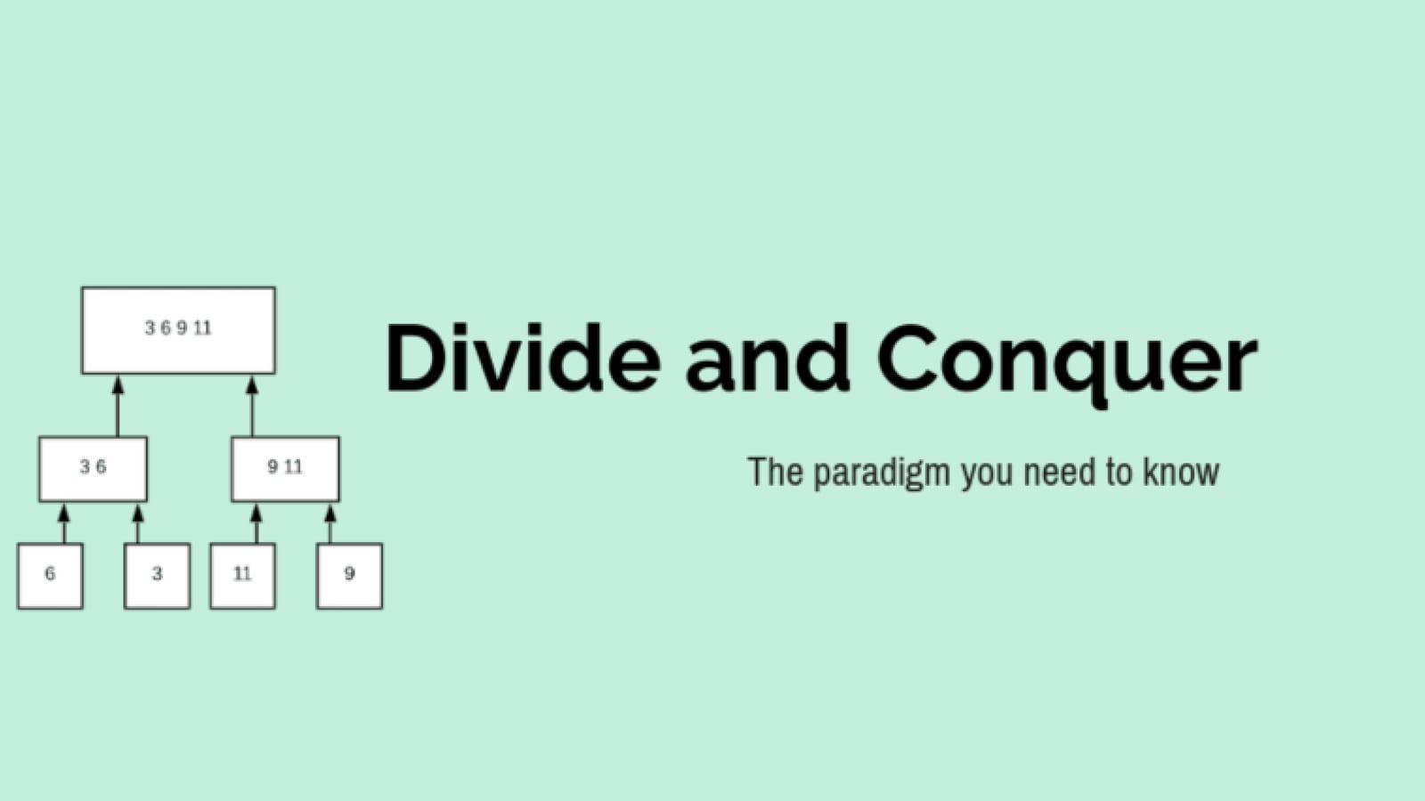 Divide And Conquer